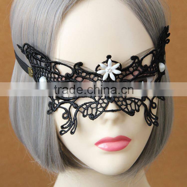 COSPLAY black mask dance fox appeal mask party decorations