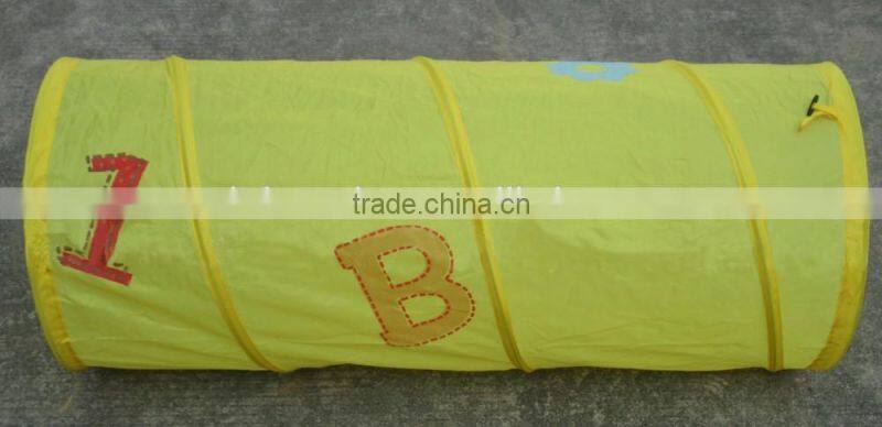 Eco-friendly Fabric dog toy tunnel for dog playing