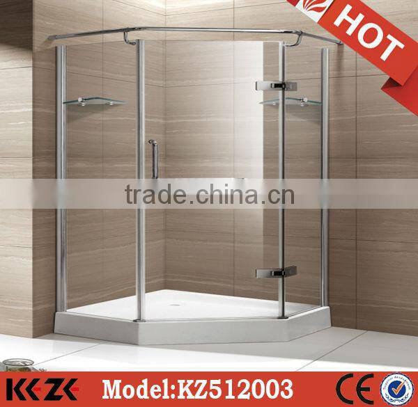 folding door bath corner round shower room enclosures