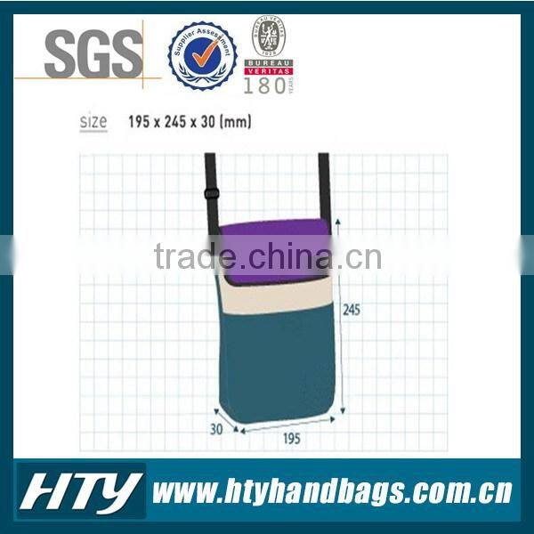 Designer hot sell nylon rolling laptop briefcase