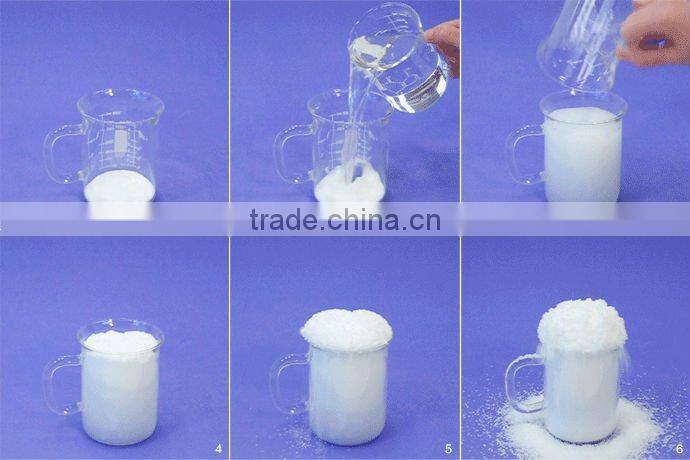 2015 gifts item magic snow powder in can, instant expanding snow for holiday