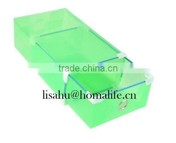 Custom plastic crate with clear top