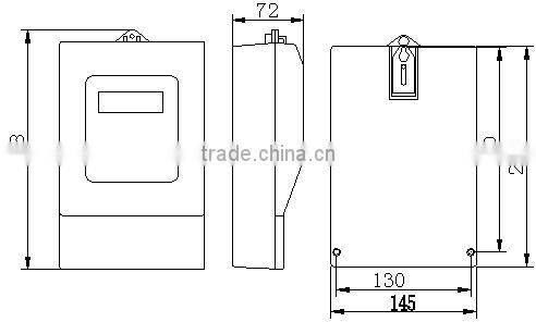 General Type Three-phase Electric Energy Meter,DTS156,DSS156,Digital Energy Meter