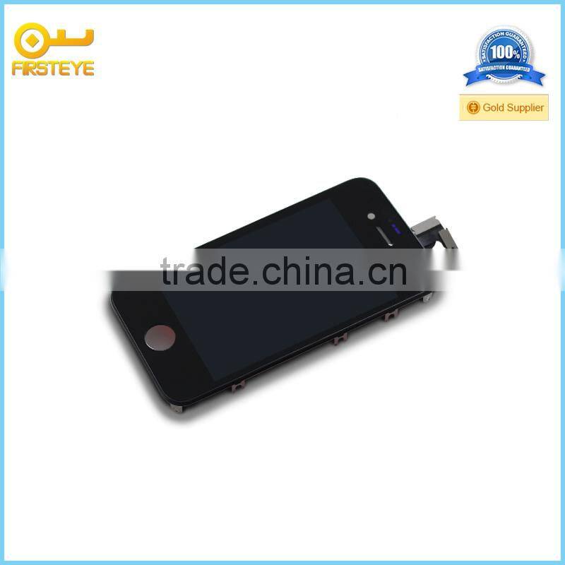 Hot selling and original spare parts mobile phone lcd display touch screen digitizer for iphone 4