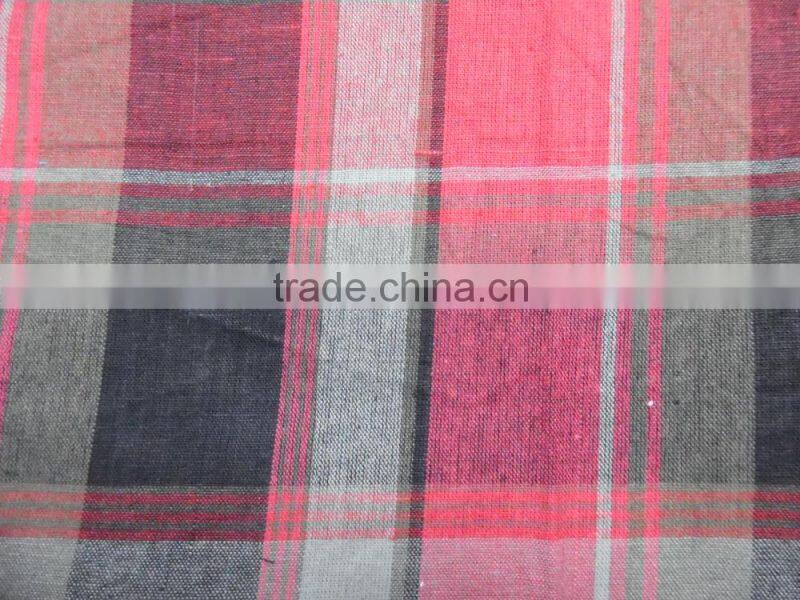 21S- 100% Cotton Yarn Dyed Shirting Stock Fabric(2233)