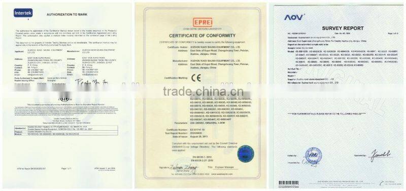 three person hemlock infrared ceramic heater sauna room indoor sauna room KD-5003SC