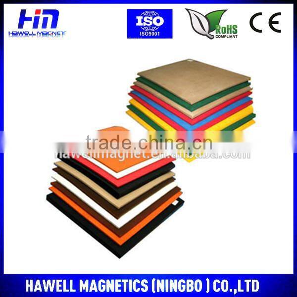 Industrial rolls of flexible magnets