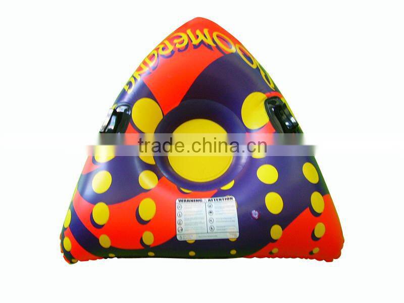 Inflatable snow ski tube with high quality, two person snow tube,PVC floating snow tube ,Giant water park tube