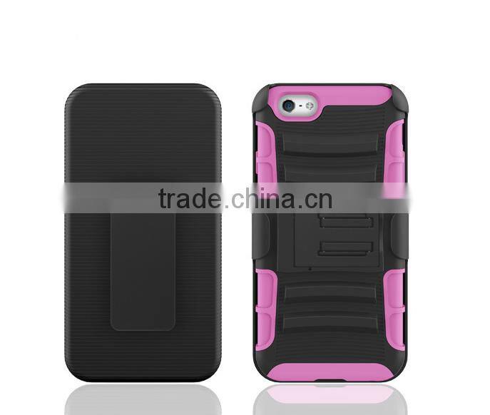 3in1 Hybrid robot armor kickstand phone defender case for iphone6 Stand cover case