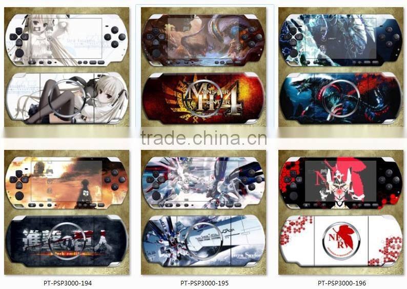 Sticker Design China Suppliers Decal Vinyl Skin Sticker For Sony PlayStation Portable For PSP 3000