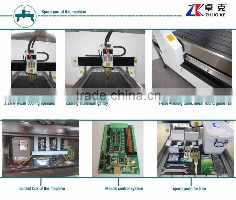 China small woodworking cnc router for MDF / wood frame ZK-6090 600*900mm