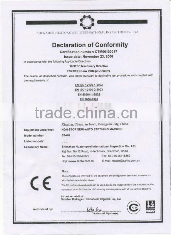 ST440A Non-stop Stitching Machine