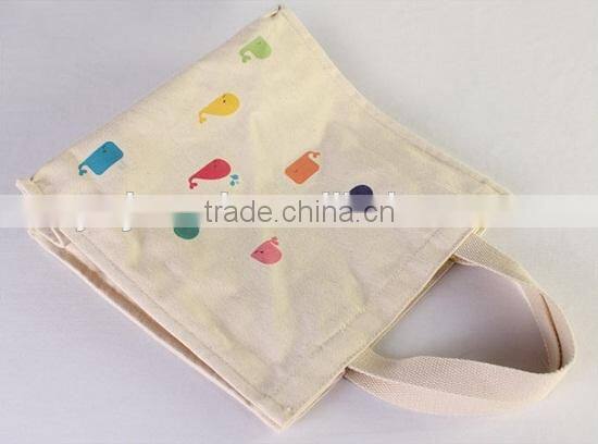 Pattern printed shopping bag customized canvas bag