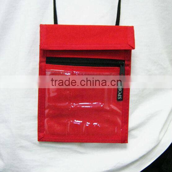 Travel Neck Pouch,Holder Passport Id Wallet,Security Bag Pocket Cards