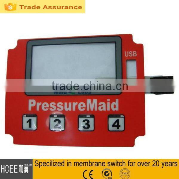 Professional supplier for OEM 3M glue membrane keypad sticer for beckhoff,simatic,and ab allen-bradley