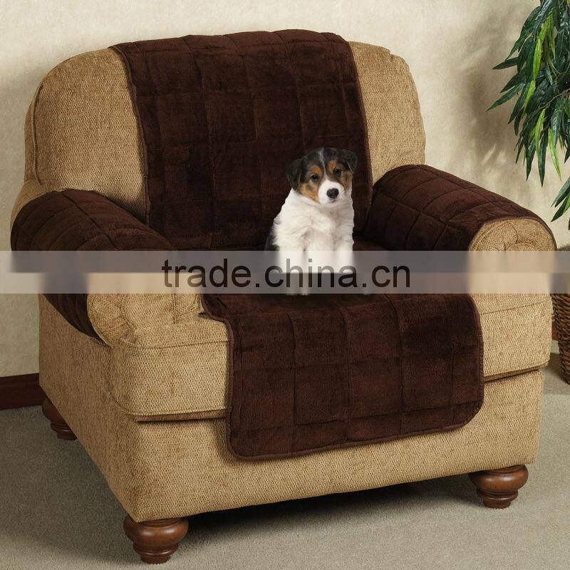 Cotton Quilted Pet Chair Cover