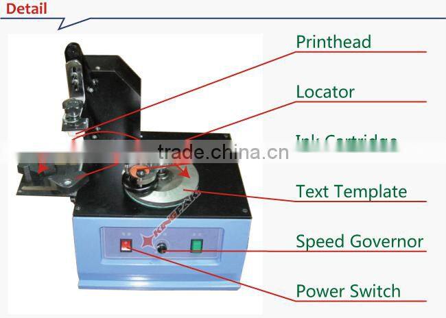Electric Ink Bottle Date Coding Machine