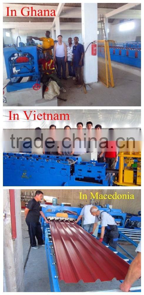 Industrial IBR roof metal roll forming machine | roof panel making machine