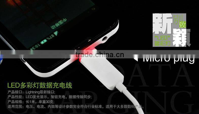 Micro USB Cable With Led Light From FABIT Company