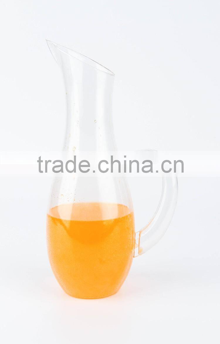 NBRL CE approval best food grade Swan Neck wine decanter