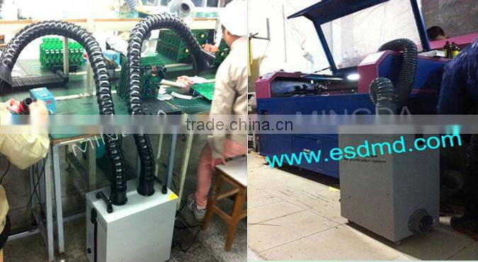 MINGDA MD-3101A ESD soldering smoke absorber/Welding Fume purifier Extractor