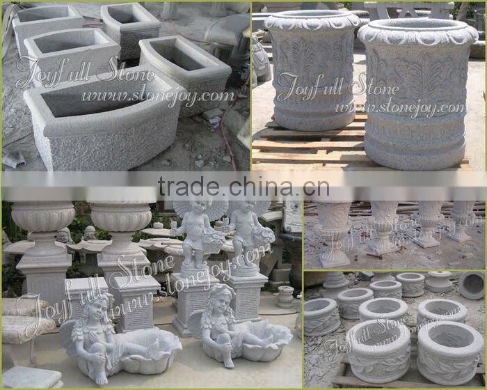 Unique Style Stone Planters, Granite Flower pots