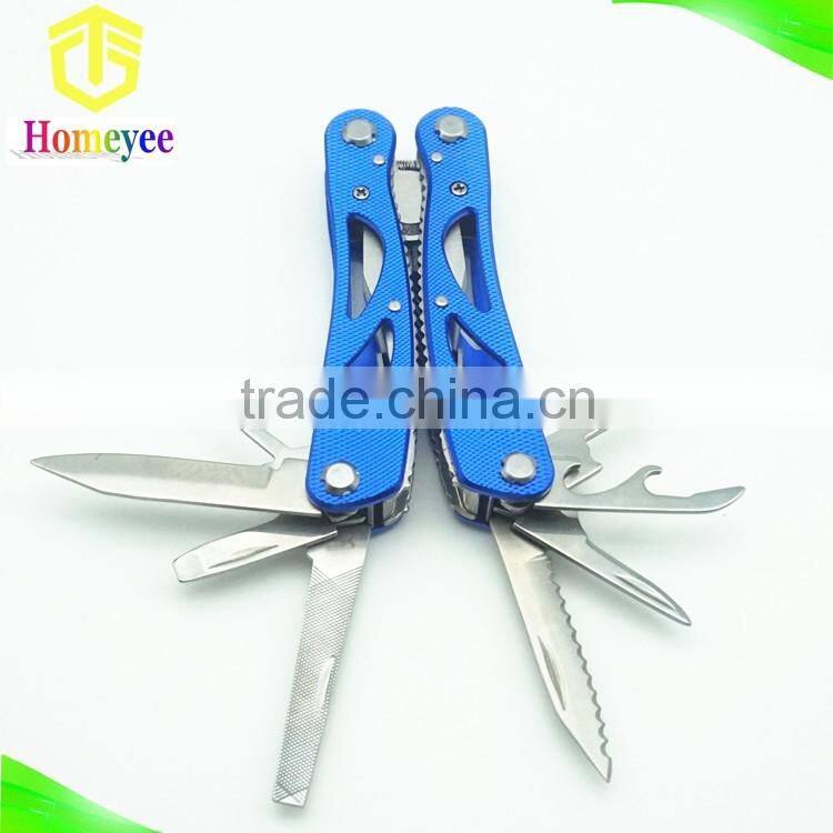 outdoor multifunction fishing plier with hollow out aluminum handle