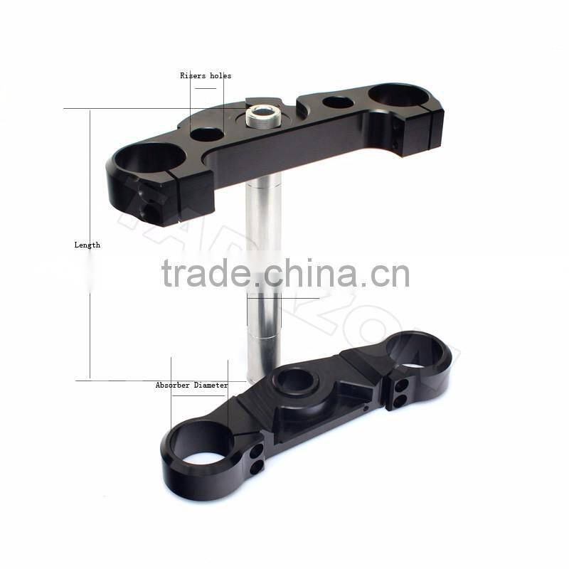 CNC Milling Aluminum Motorcycle Top Triple Tree Clamp for Yamaha