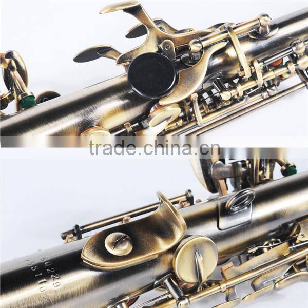 YSS-301107 Cupid Profession High class antique brass Soprano saxophone