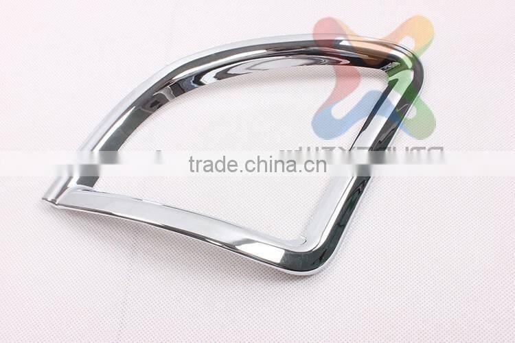 Chrome Rear Tail Fog Light Lamp Cover Trim 2pcs REAR FOG LAMP COVER FOR PEUGEOT PG 2008