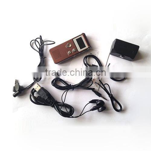 digital voice recorder with voice activated function