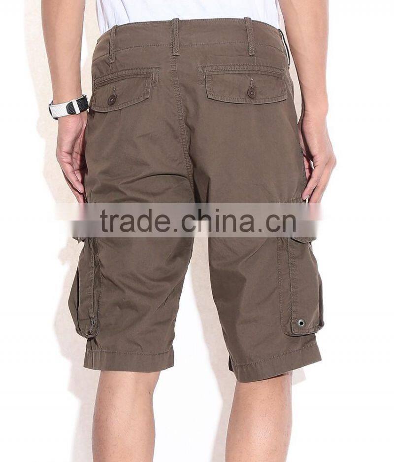 Daijun oem hot sale summer breathable canvas wrinkled men cargo pants