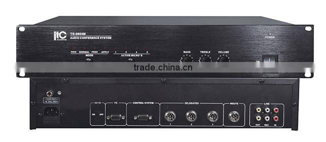 Digital professional audio conference system for conference room