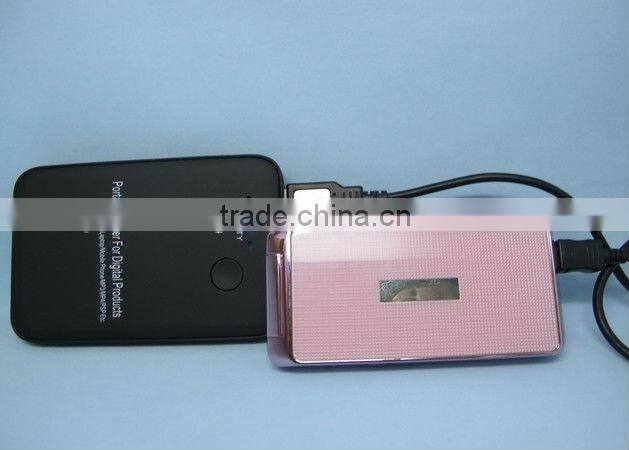 Portable chargers Power Bank 5000mAh for Digital products 5000 mAh Power Bank,5000mAh USB Batteries Charger