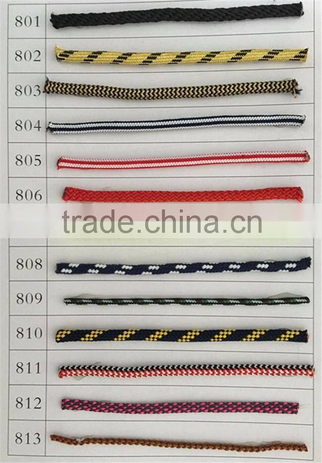 Wholesale High Quality 1mm Polyester Double-Color Twist Rope