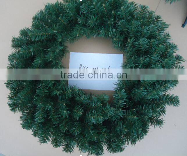 outdoor PVC Wreath for Christmas decoration