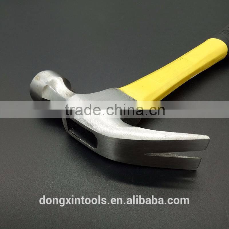 16oz claw hammer with fiberglass handle hammer