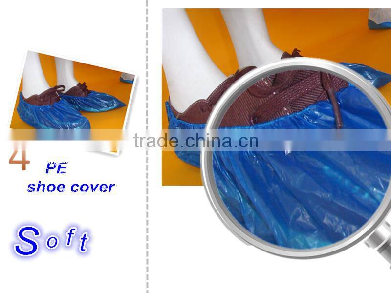 surgical disposable nonwoven/cpe shoecover,good qualities and cheap price