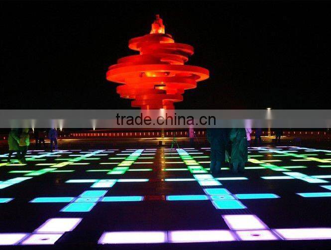 RGB wedding floor lamps with stainless steel