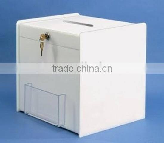 Wholesale acrylic material staff storage cabinet with lock and keys