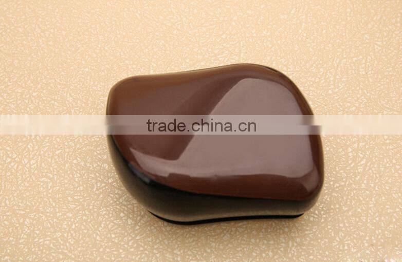 Newest Korea Style Wholesale Head Massage Rainbow ABS Hairdressing Comb