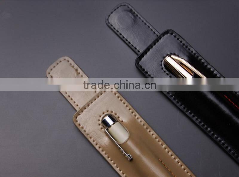 Genuine leather pen case for Microsoft Surface Pro 3 stylus pen protector leather pen pencil