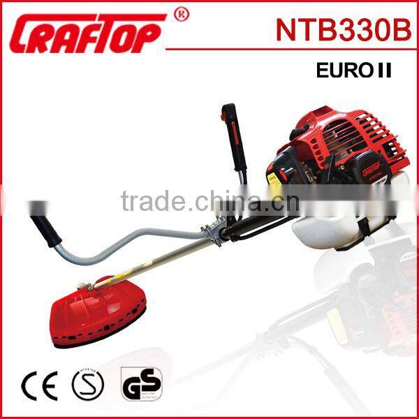 33cc shoulder or backpack brush cutter with CE certificated