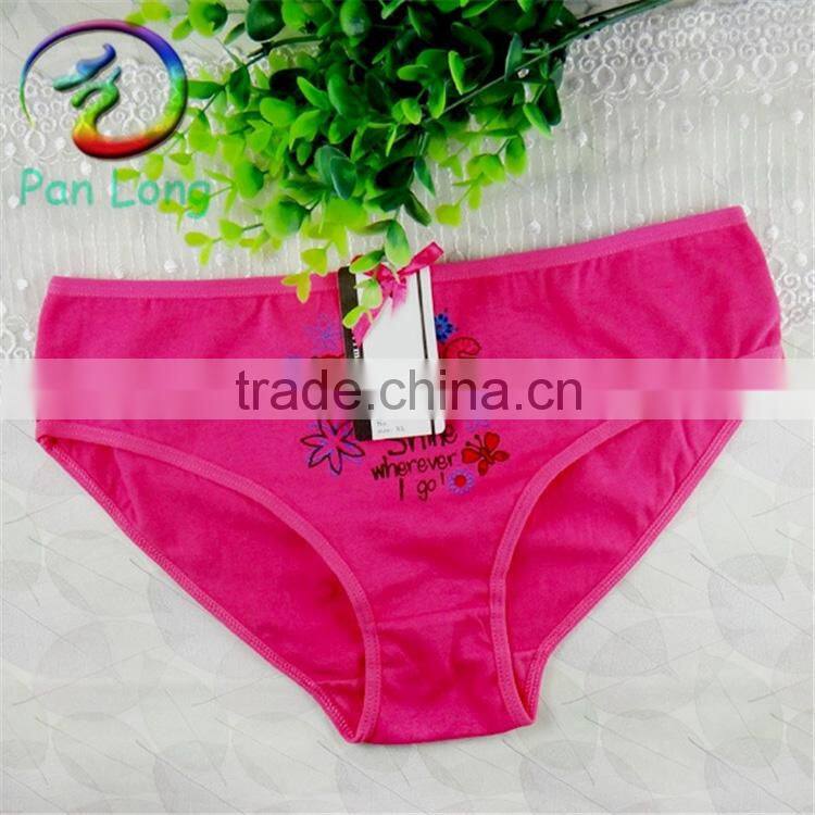 Women Sexy Briefs Panties Thongs G-string Lingerie printed cotton Underwear