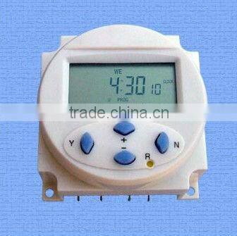 Weekly digital programmable timer with 24 ON/OFF program