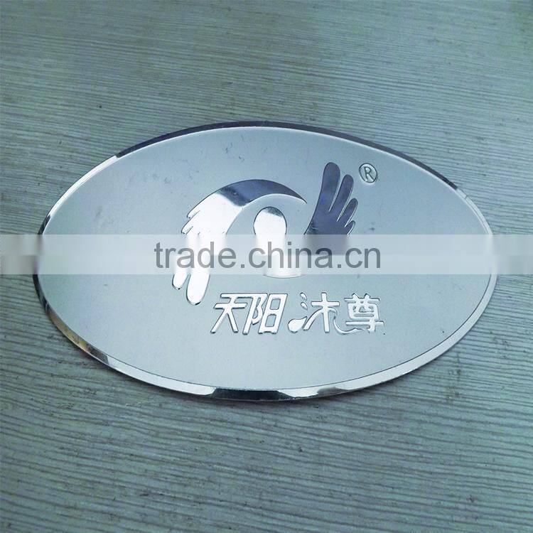 Die-casting customized anodrized aluminum nameplates