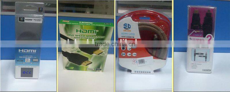 5m Slim hdmi cable with black molding