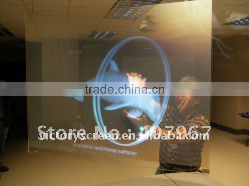 HOT sell 30m*1.524m transparent touch screen