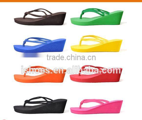 Popular summer latest design wedge sandals