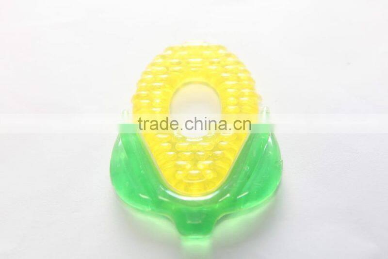 Double colored cool teether water filled teether